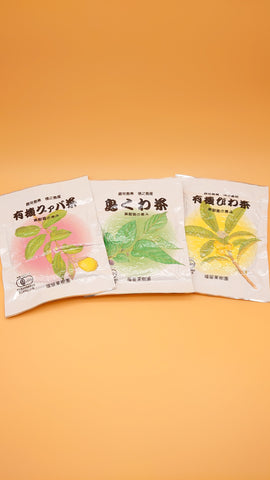 有機栽培茶葉ティーパック　三種飲み比べ